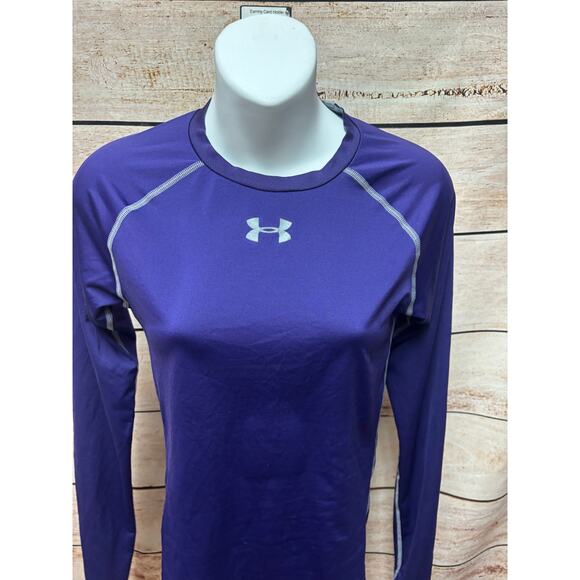 Under Armour  Compression Shirt - Women's Small HeatGear Long Sleeve Athleisure - Picture 11 of 11